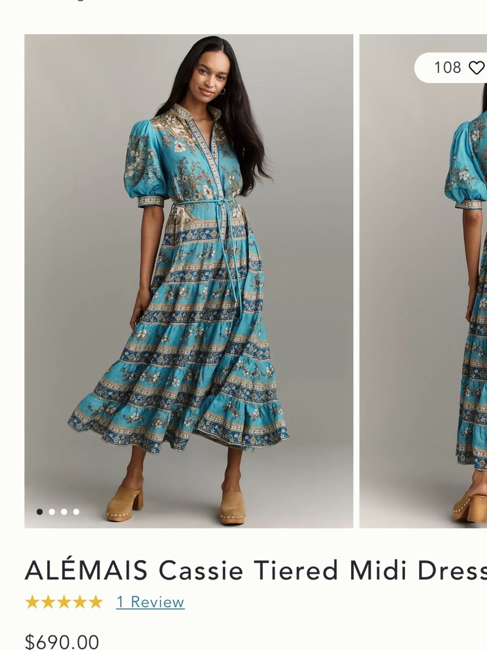 Alemais cassie dress